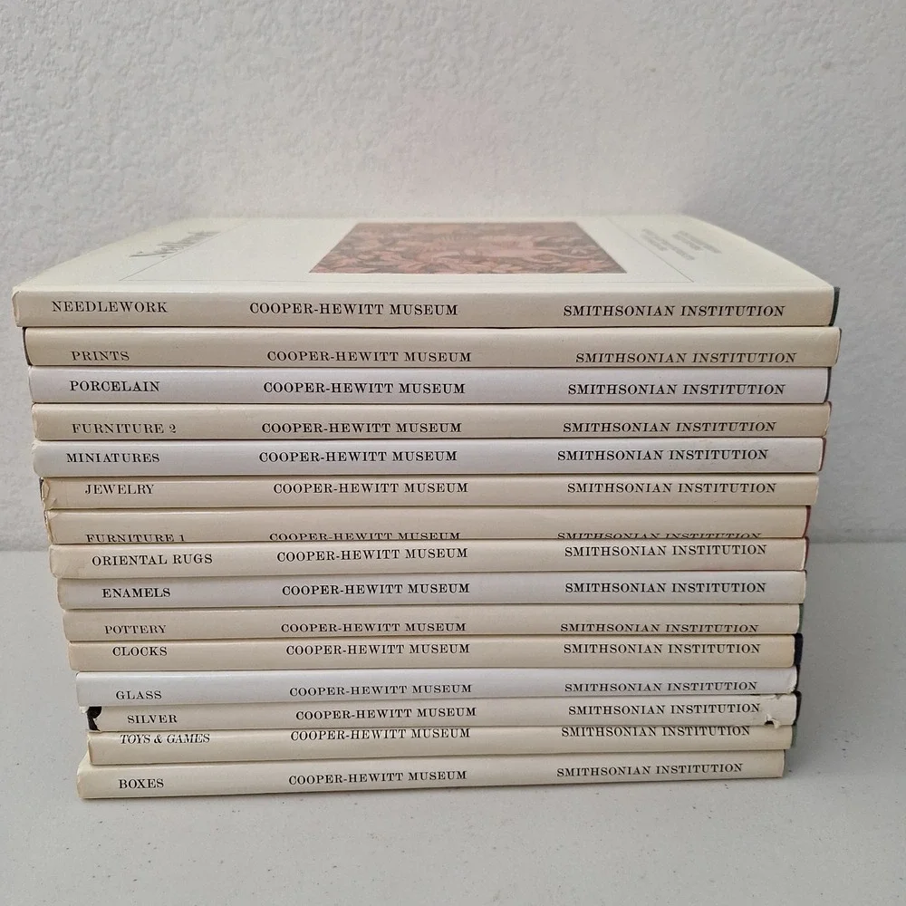 SMITHSONIAN ILLUSTRATED LIBRARY OF ANTIQUES Complete 15 Volume Set Cooper Hewitt